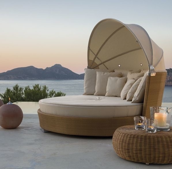 2015   ߿  ϱ Ŀ Ŀ  /2015 Romantic Outdoor Furniture sun loungers Wicker Daybed